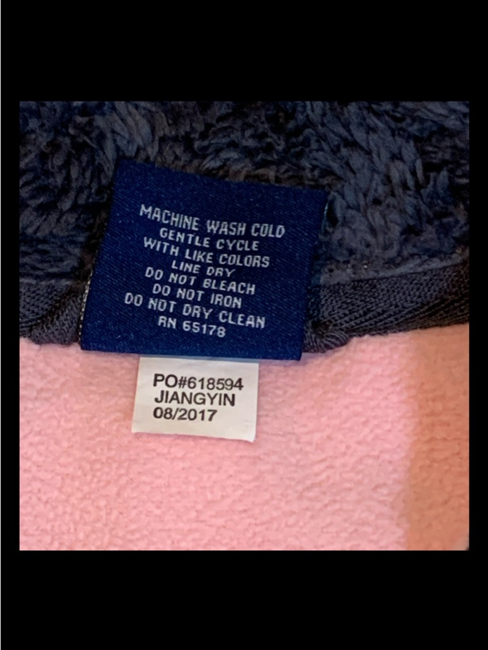 Charles River Apparel Pink Sherpa Quarter Zip Pullover Jacket Large Cozy - Picture 10 of 14